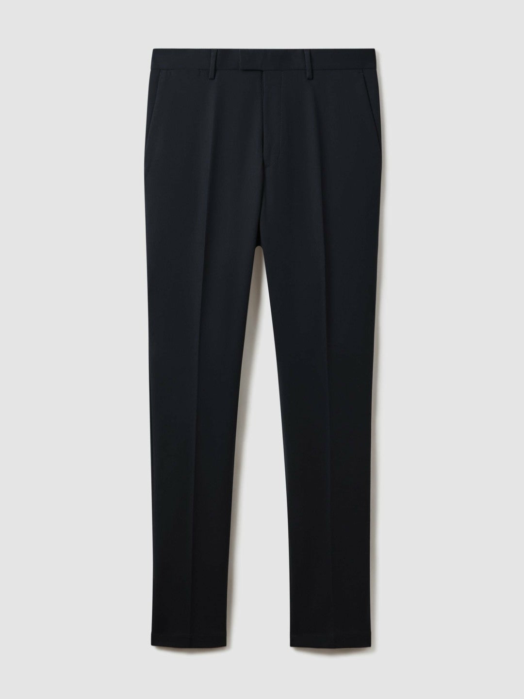 Slim Fit Cotton Blend Chinos Navy | Men