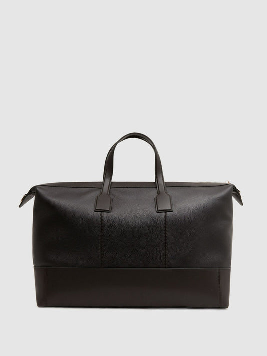 Leather Holdall Chocolate | Men