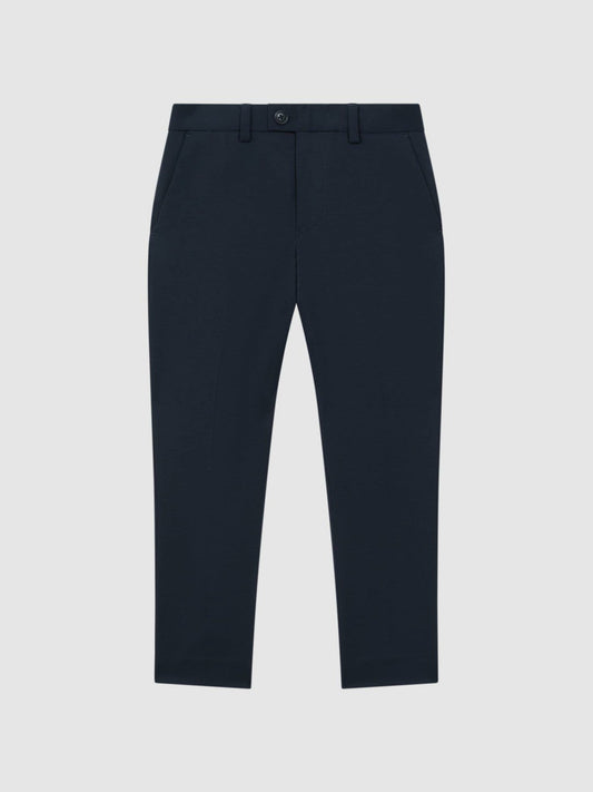 9-14 yrs Wool Blend Adjustable Trousers Navy | Children & Baby