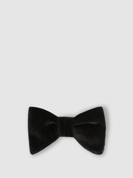 Velvet Bow Tie Black | Men