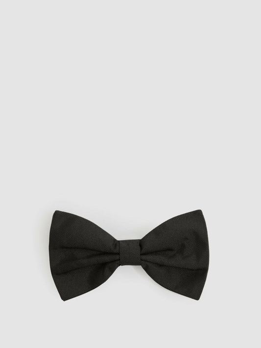 Grosgrain Silk Bow Tie Black | Men