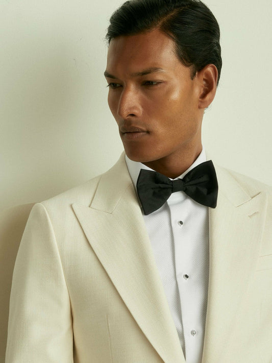 Grosgrain Silk Bow Tie Black | Men