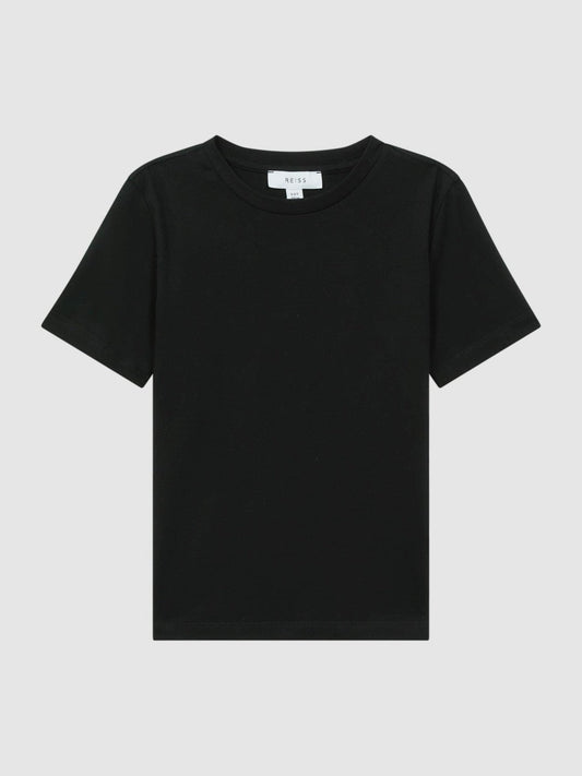 3-9 yrs Crew Neck T-Shirt Black | Children & Baby