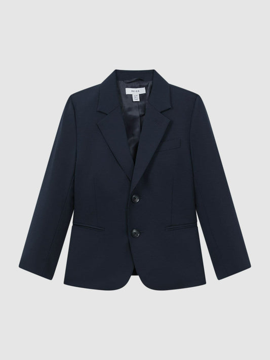 3-9 yrs Wool Blend Single Breasted Blazer Navy | Children & Baby