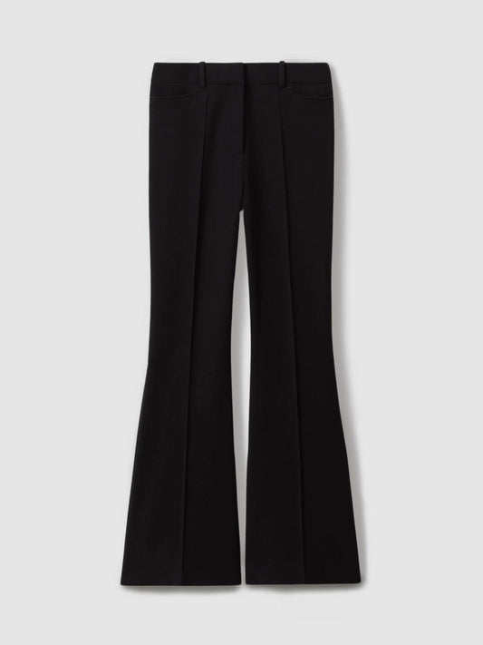 Flared Suit Trousers Black | Women