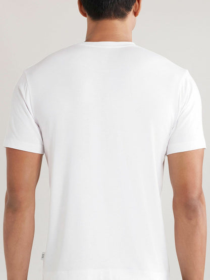 CHÉ Studios Crew Neck T-Shirt with TENCEL™ Fibers White | Men
