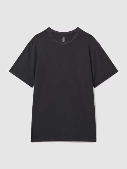 CHÉ Studios Crew Neck T-Shirt with TENCEL™ Fibers Black | Men