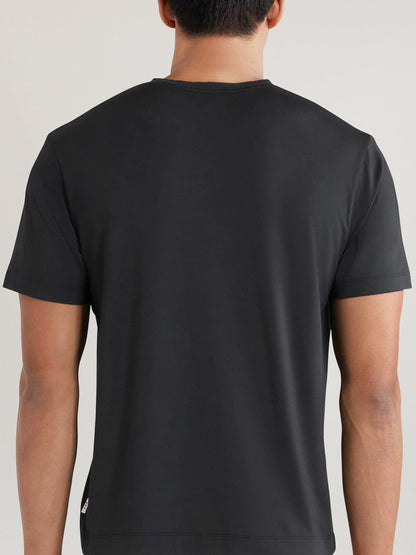 CHÉ Studios Crew Neck T-Shirt with TENCEL™ Fibers Black | Men