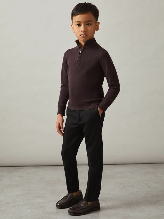 9-13 yrs Slim Fit Tapered Chinos Black | Children & Baby