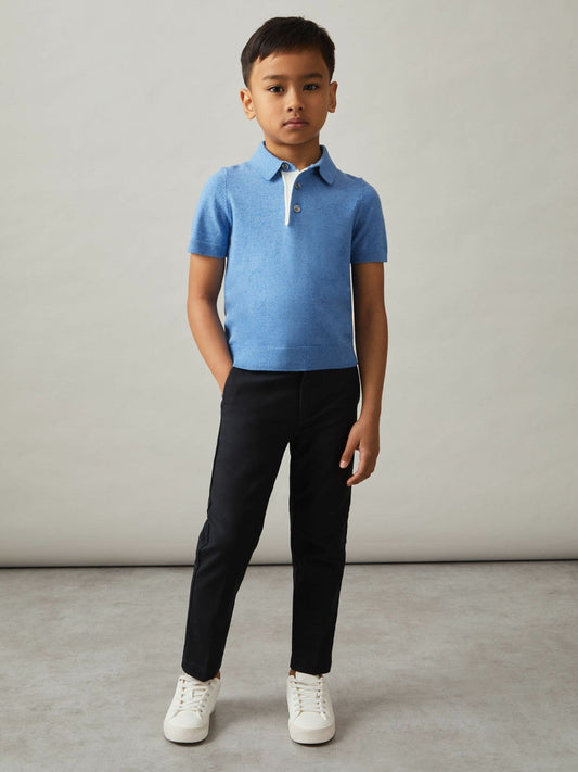 9-13 yrs Slim Fit Tapered Chinos Navy | Children & Baby