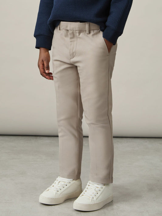3-9 yrs Slim Fit Tapered Chinos Stone | Children & Baby