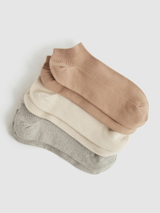 3 Pack of Trainer Socks Multi | Women