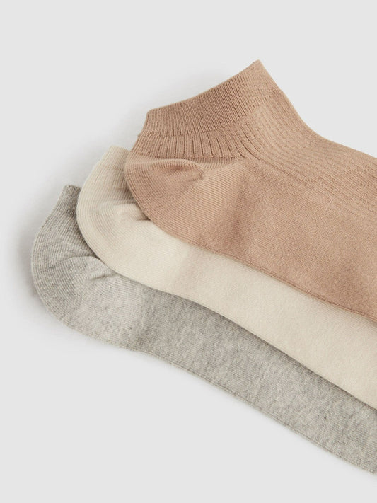 3 Pack of Trainer Socks Multi | Women