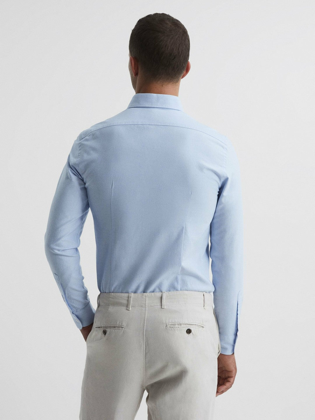 Soft Wash Button Down Oxford Shirt Soft Blue | Men