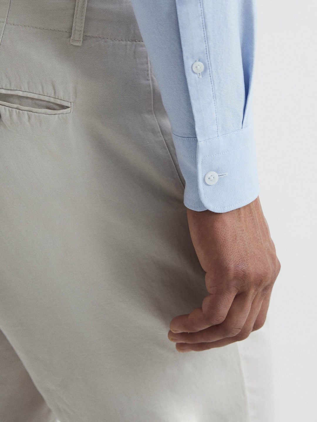 Soft Wash Button Down Oxford Shirt Soft Blue | Men