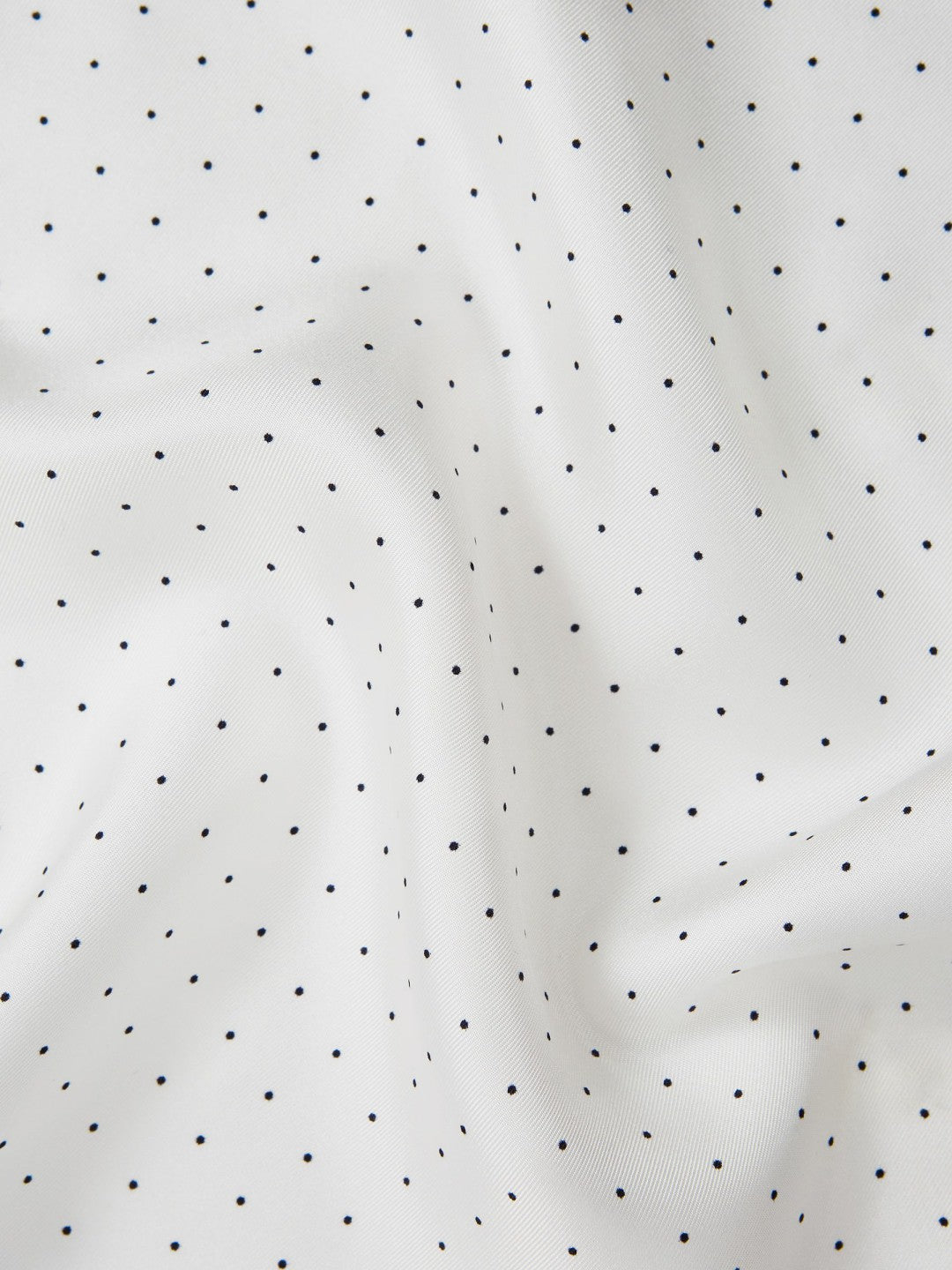 Polka Dot Silk Pocket Square White | Men