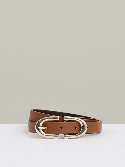 Horseshoe Belt Tan | Women