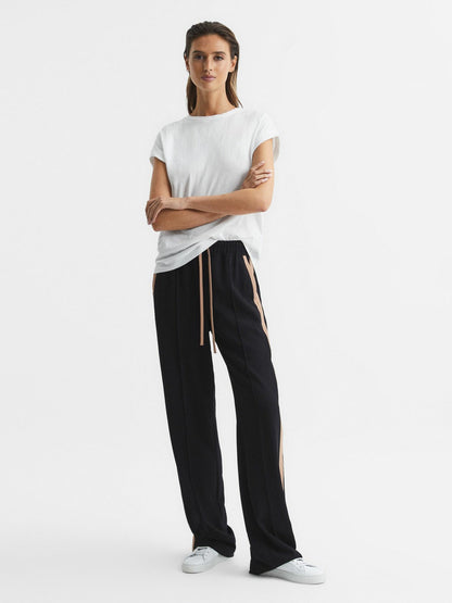 Cotton-Jersey Crew Neck T-Shirt White | Women