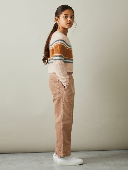 Colourblock Striped Jumper Pink | Children & Baby