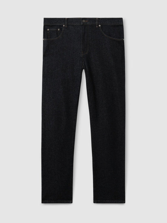 Straight-Leg Jeans Raw Indigo | Men