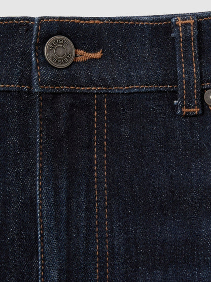 Cotton-Stretch Slim-Fit Jeans Indigo Blue Wash | Men