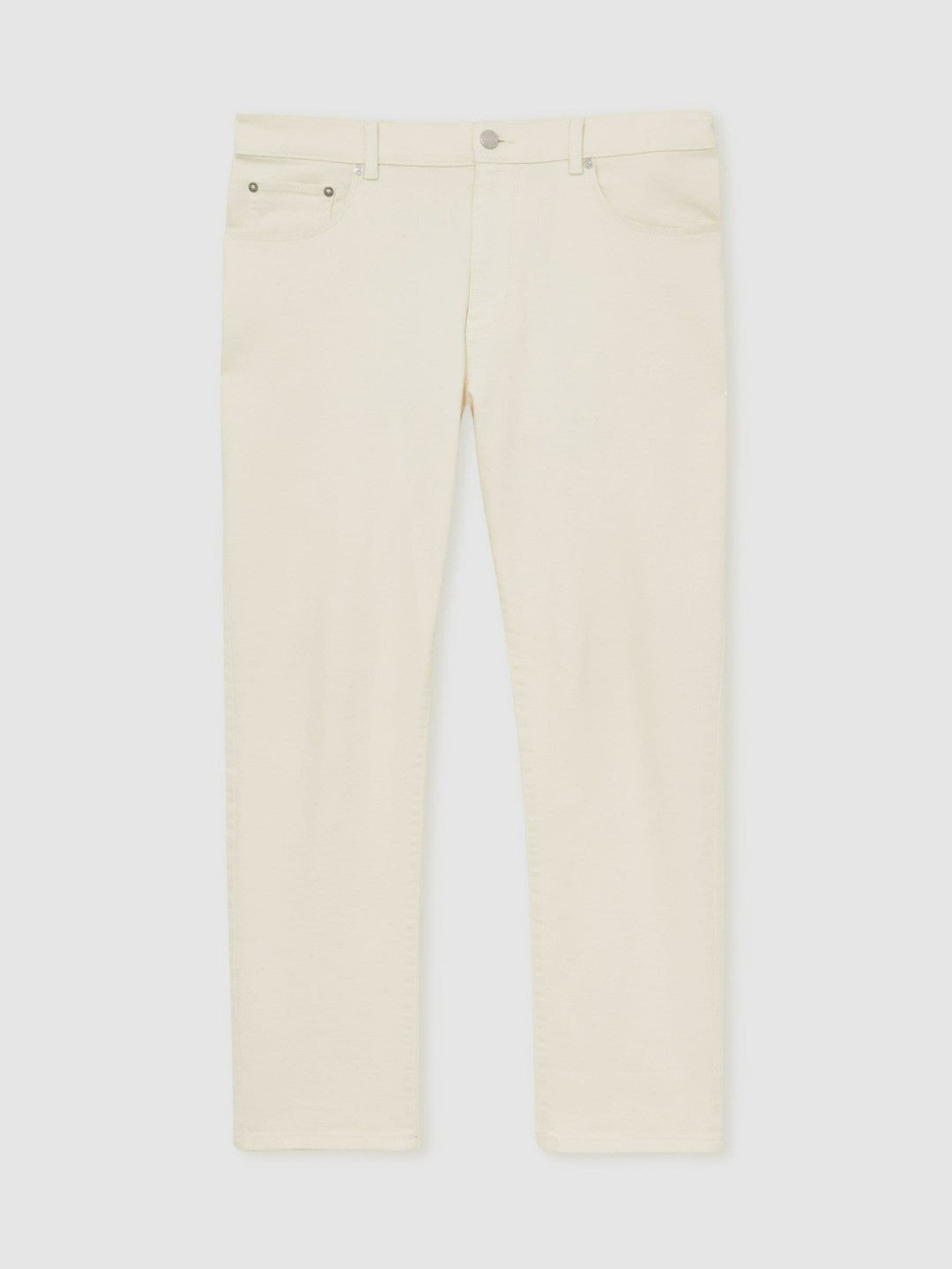 Straight-Leg Jeans White | Men