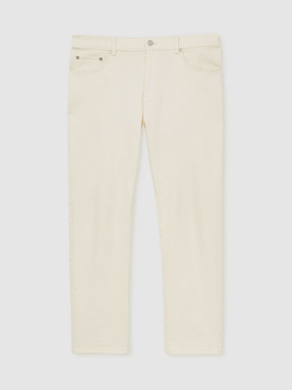 Straight-Leg Jeans White | Men