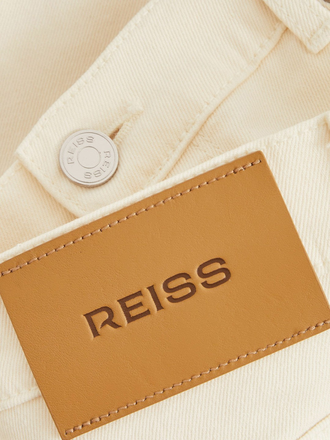 Straight-Leg Jeans White | Men