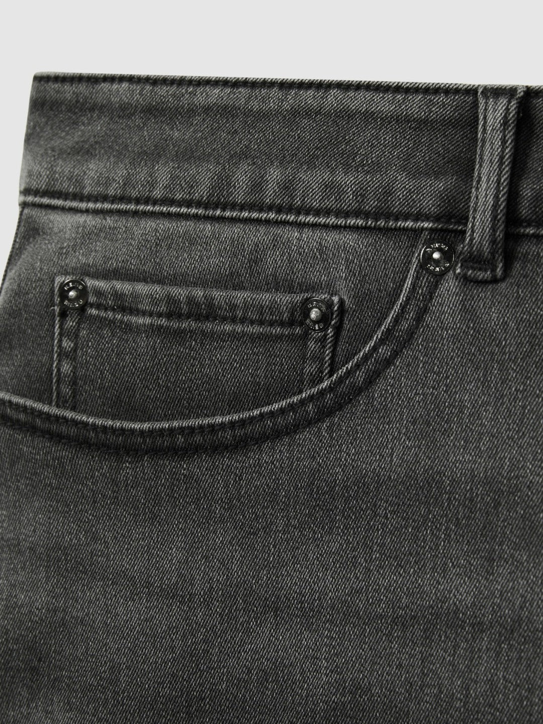 Relaxed-Fit Cropped Jeans Washed Black | Men