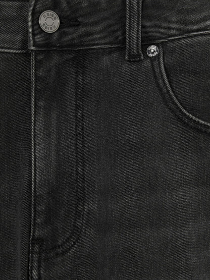 Tapered Slim-Fit Jeans Washed Black | Men