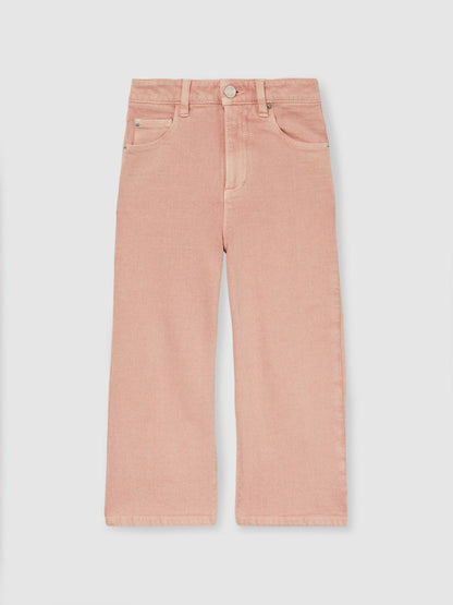 9-13 yrs Wide-Leg Jeans Pink | Children & Baby