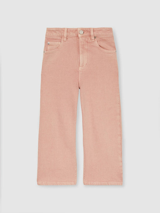 9-13 yrs Wide-Leg Jeans Pink | Children & Baby