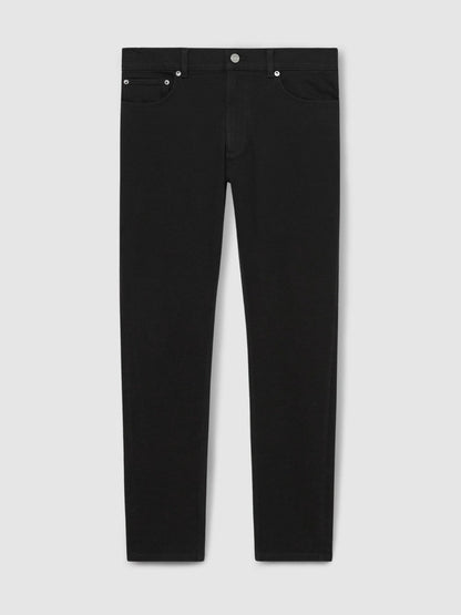 Cotton-Stretch Slim-Fit Jeans Stay Black | Men