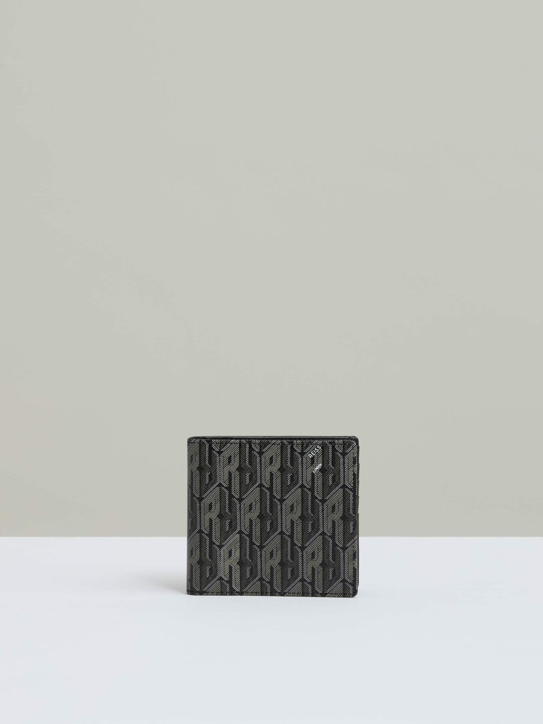 Coated Canvas Monogram Wallet Black | Men