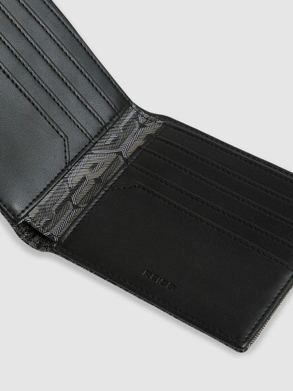 Coated Canvas Monogram Wallet Black | Men