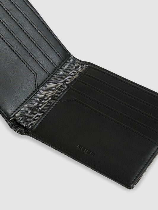 Coated Canvas Monogram Wallet Black | Men
