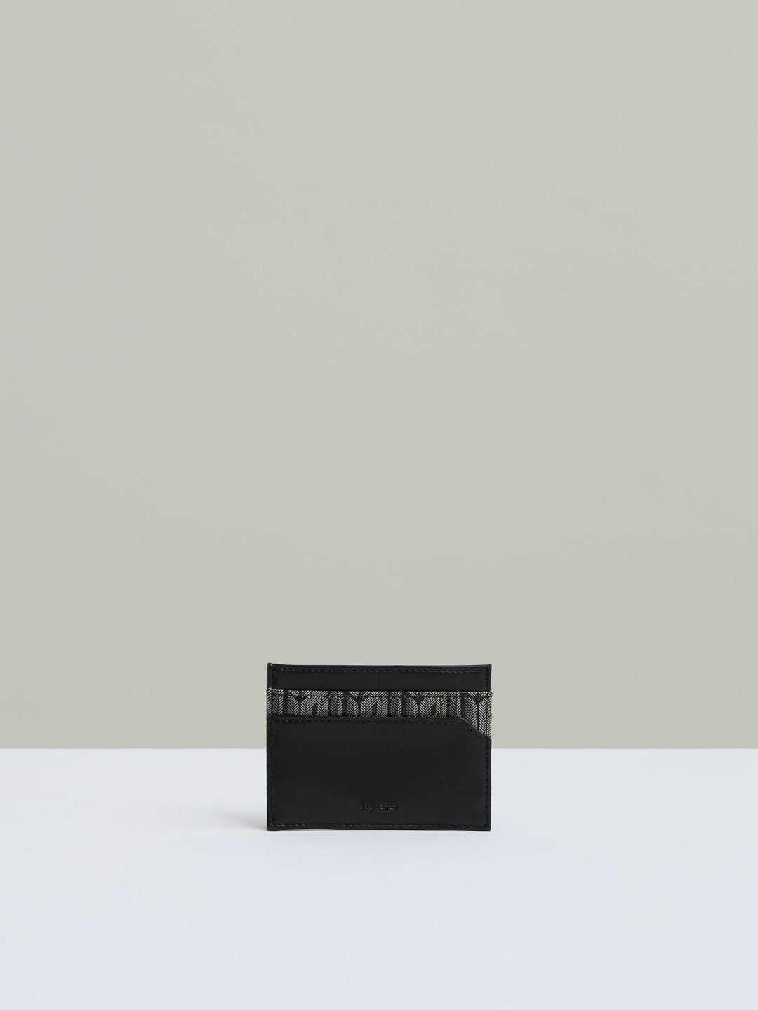 Monogram Canvas Card Holder Black | Men