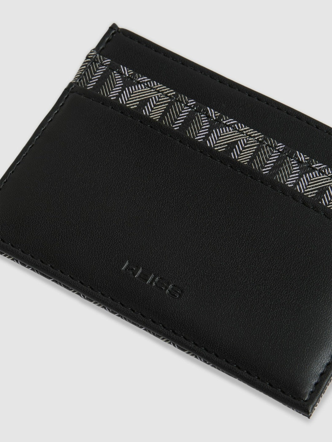 Monogram Canvas Card Holder Black | Men