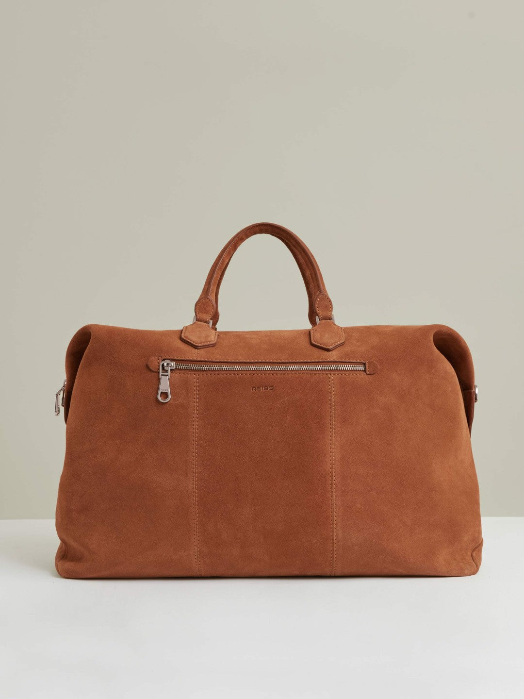 Suede Holdall Light Tan | Men