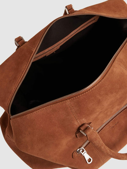 Suede Holdall Light Tan | Men