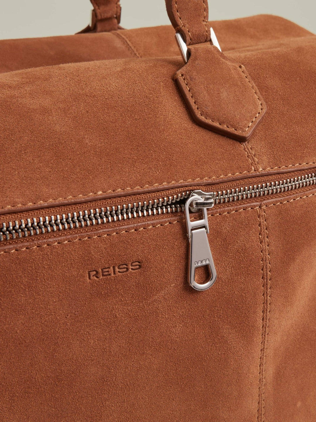 Suede Holdall Light Tan | Men