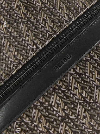 Monogram-Print Coated-Canvas Backpack Grey Multi | Men
