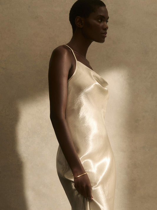 Contour Hinged Cuff Gold | Women