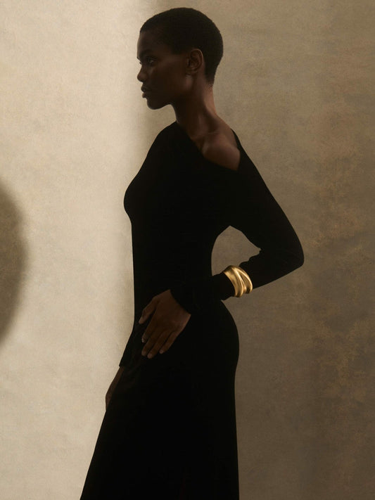 Sculptural Cuff Gold | Women