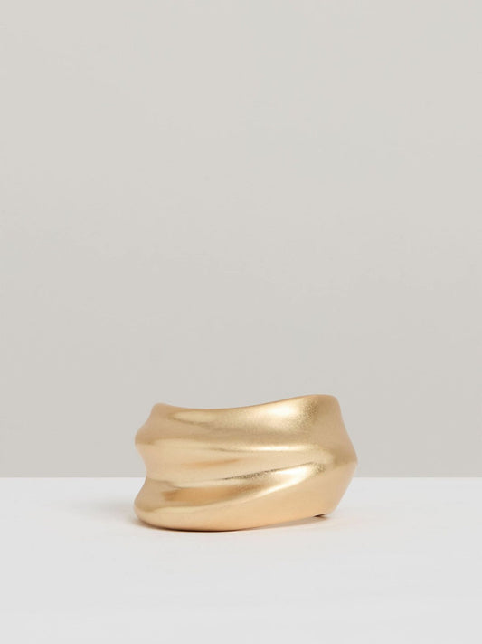 Sculptural Cuff Gold | Women
