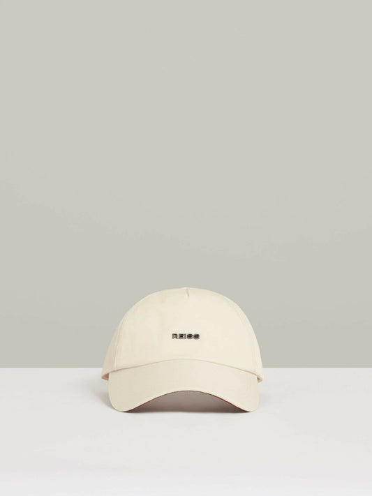 Logo Lettering Baseball Cap Ecru | Men
