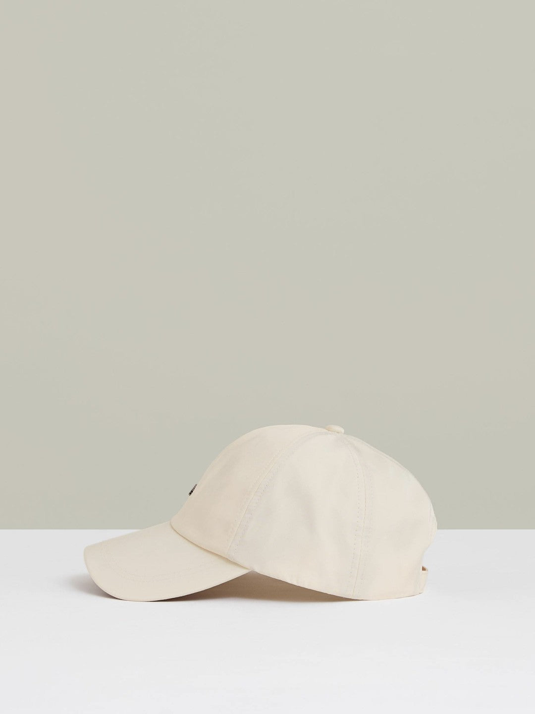 Logo Lettering Baseball Cap Ecru | Men
