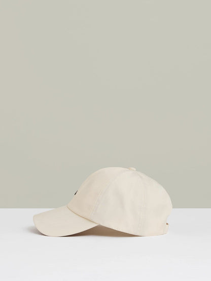 Logo Lettering Baseball Cap Ecru | Men