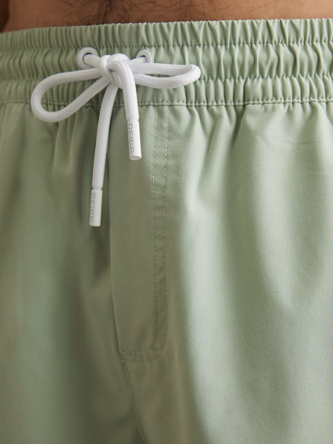 Drawstring Swim Shorts Mint Green | Men