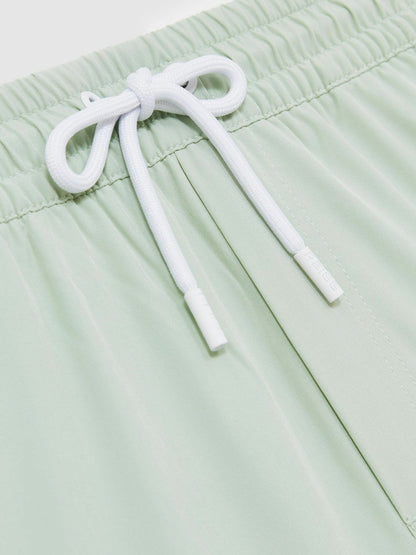 Drawstring Swim Shorts Mint Green | Men
